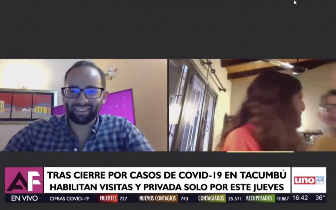 “¡Por fin aparezco en la tele!” expresó el pequeño de la Ministra Cecilia Pérez