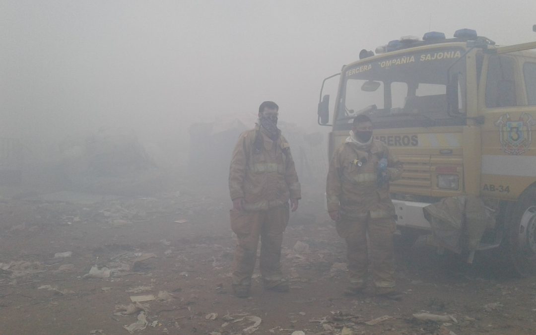 Domingo con ambiente denso por humareda de incendios