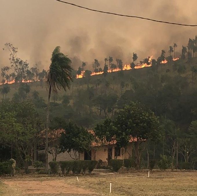 Presidencia y SEN coordinan acciones ante crisis por incendios