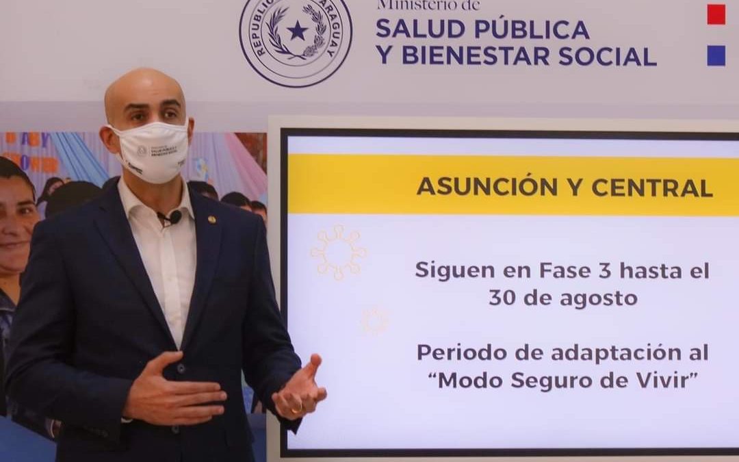 Ministro Mazzoleni: “Fases de cuarentena quedan atrás”