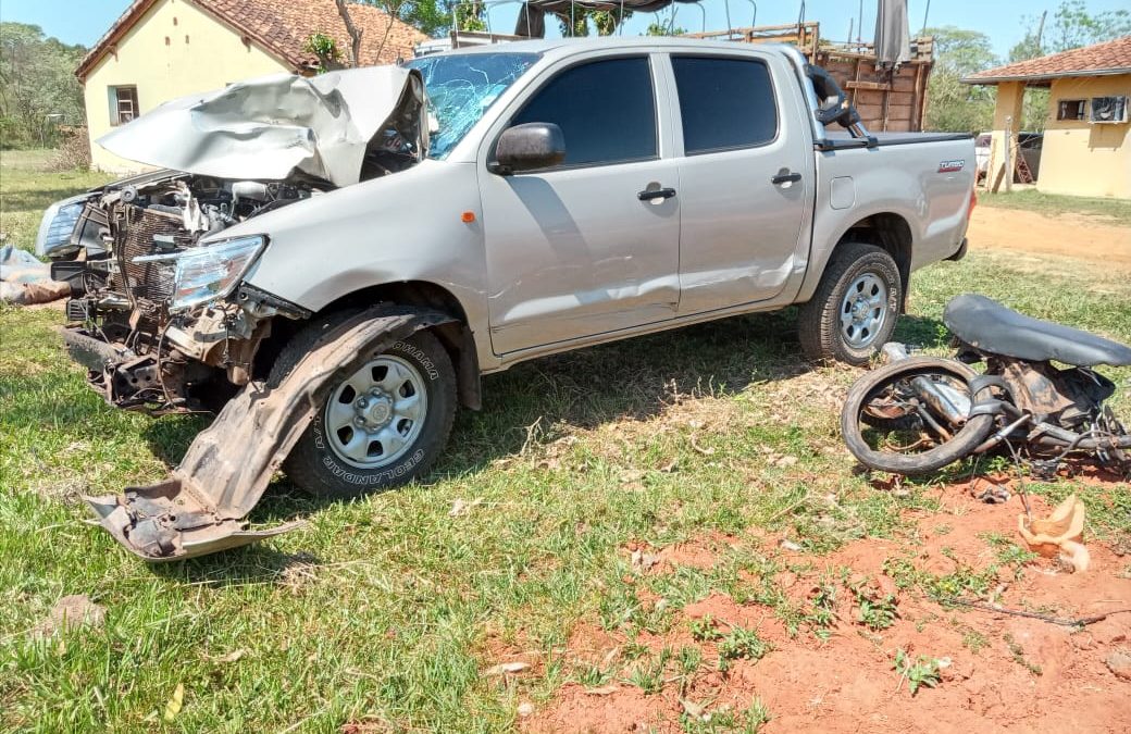 Familia fallece en trágico accidente en Coronel Oviedo