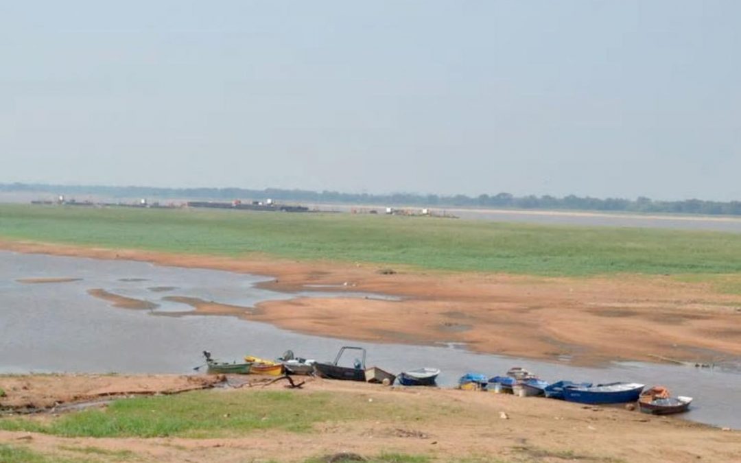 Nivel del río Paraguay en Asunción llegó a preocupante mínimo