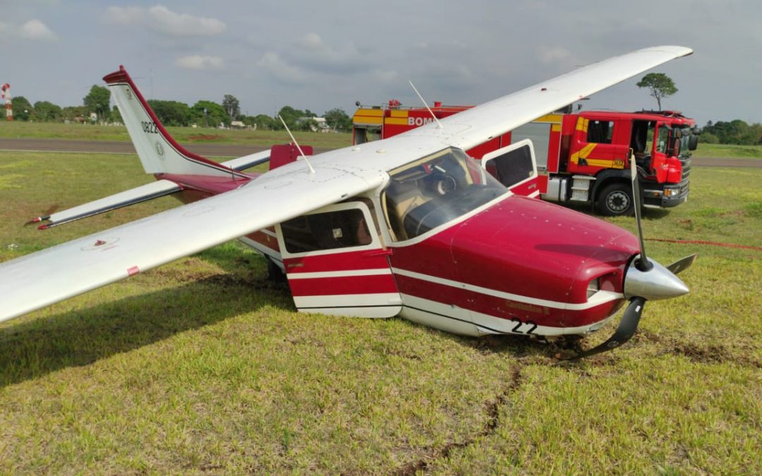 Ministra de Justicia sufre percance en aterrizaje de avioneta