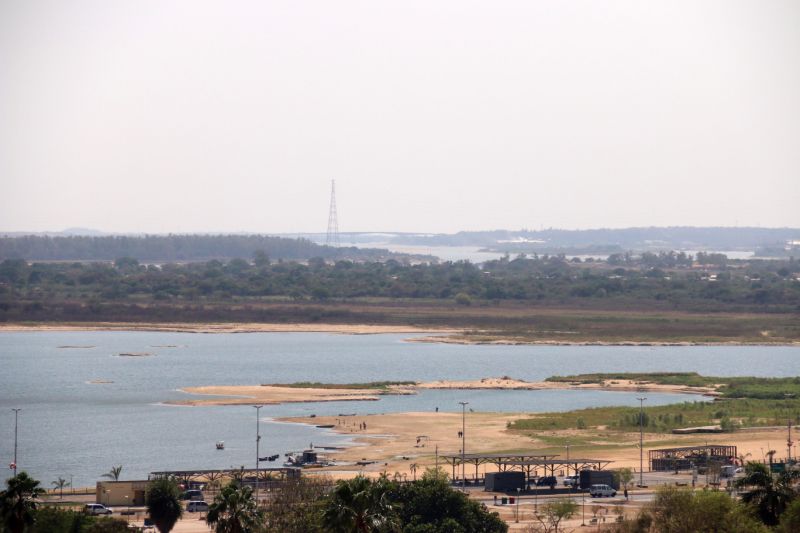 Asunción amanece rompiendo el récord de mínima histórica del río Paraguay