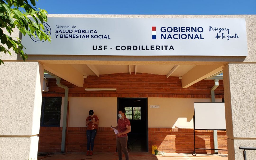Gobierno inaugura dos Unidades de Salud Familiar en Piribebuy