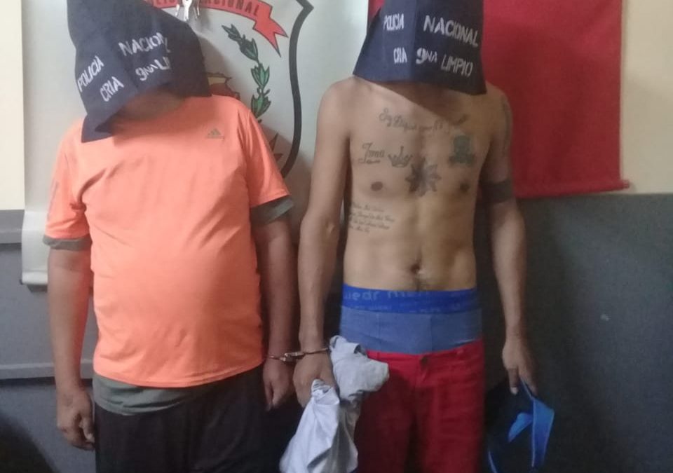Presuntos asaltantes con sable y cuchillo, fueron detenidos en Limpio