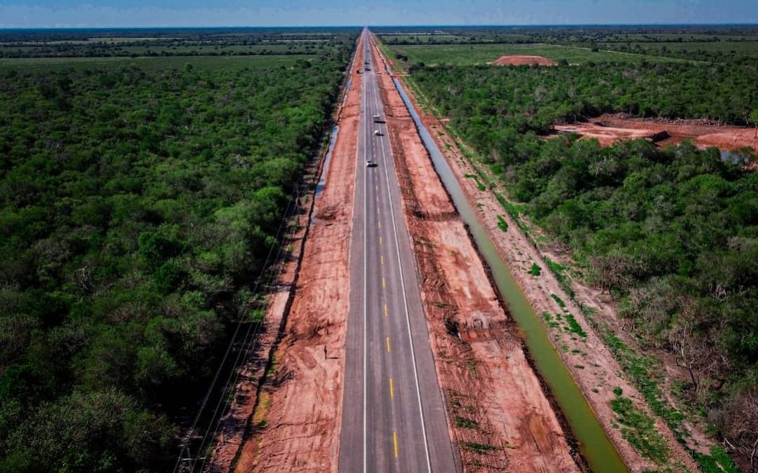 Habilitan nuevo tramo de Ruta Bioceánica en Loma Plata