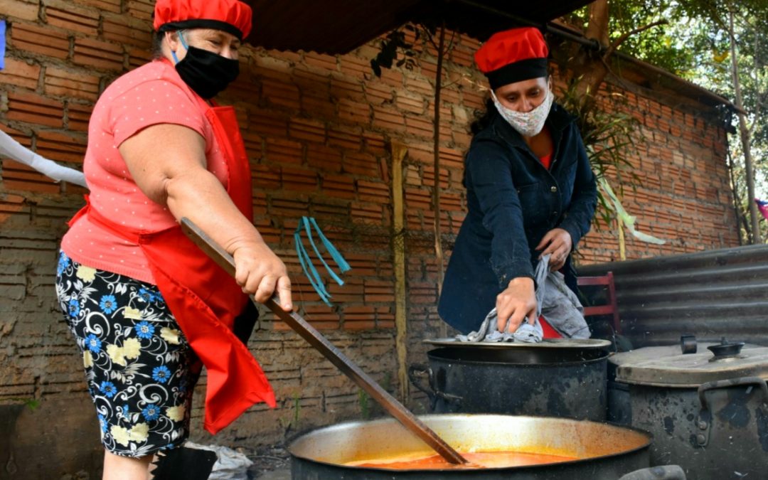 Líderes de Bañados Norte y Sur exigen entrega de alimentos para ollas populares