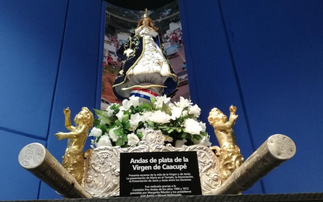 Virgen de Caacupé llega a Asunción para su novenario desde este sábado