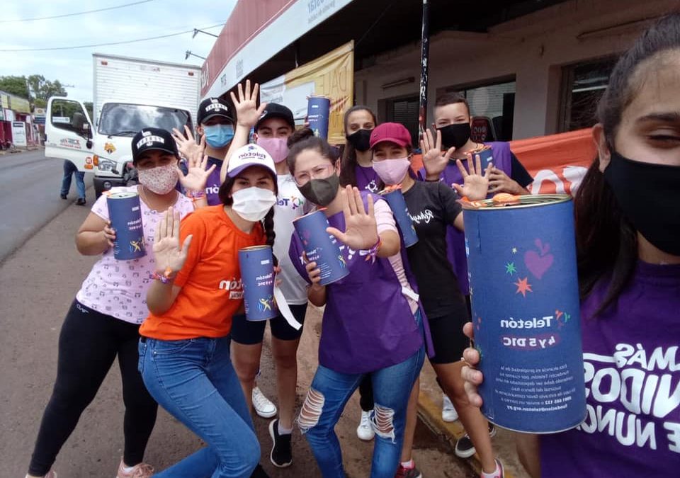 Con colectas, voluntarios festejan su día