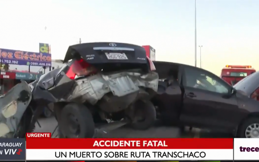 Joven fallece en accidente de tránsito en Mariano Roque Alonso