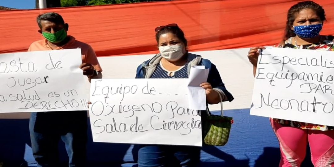Pobladores denuncian falta de insumos y equipamientos en Hospital de San Pedro