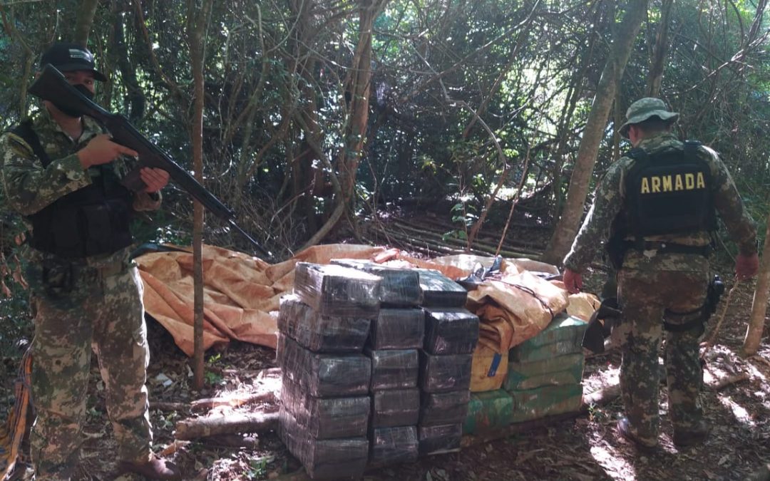 Incautan más de dos toneladas de marihuana en Mbaracayú