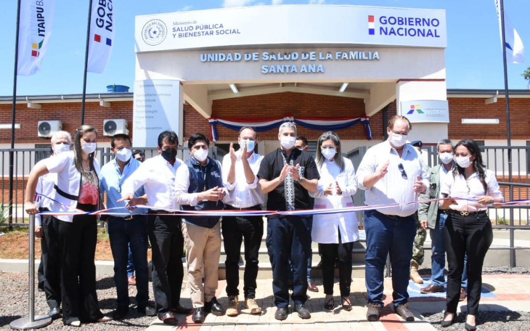 Gobierno Nacional inaugura nueva USF en Alto Paraná