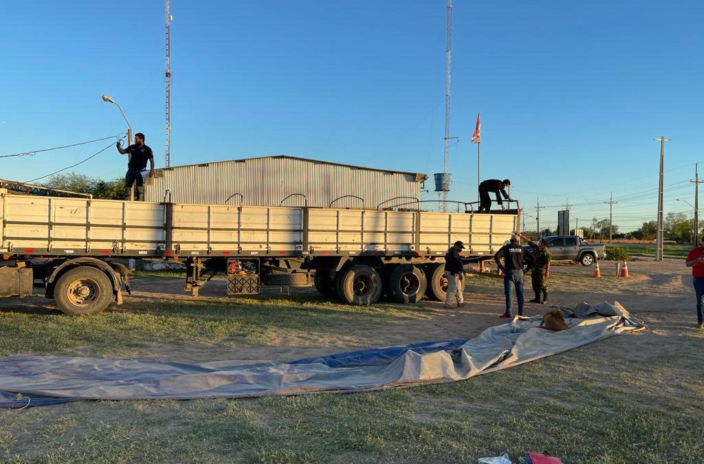 Decomisan tanques con precursores químicos en el Chaco