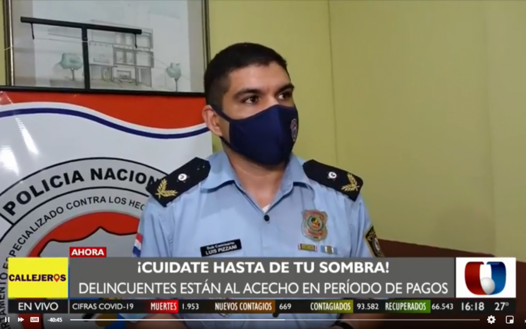 Cobro de aguinaldo: Recomendaciones para evitar asaltos