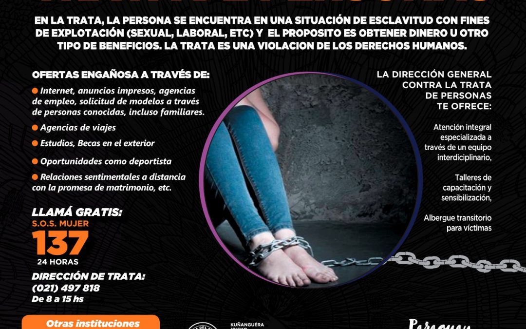 Ejecutivo aprueba Plan Nacional para Prevención y Combate de Trata de Personas