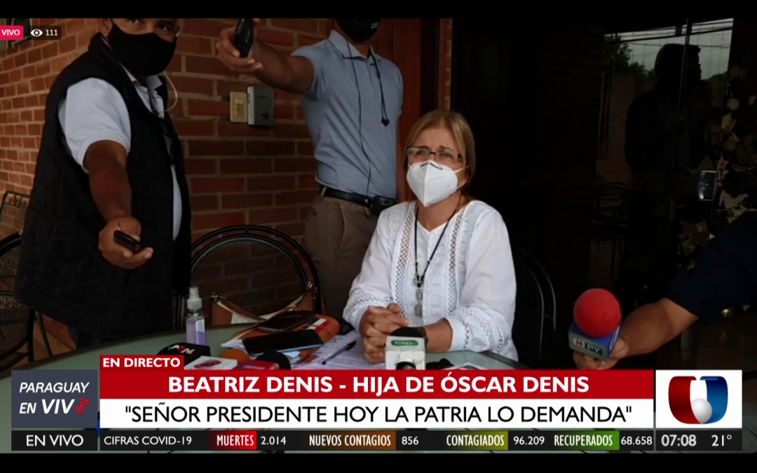 Beatriz Denis: “Necesitamos que el Estado rompa el silencio y dé respuestas”