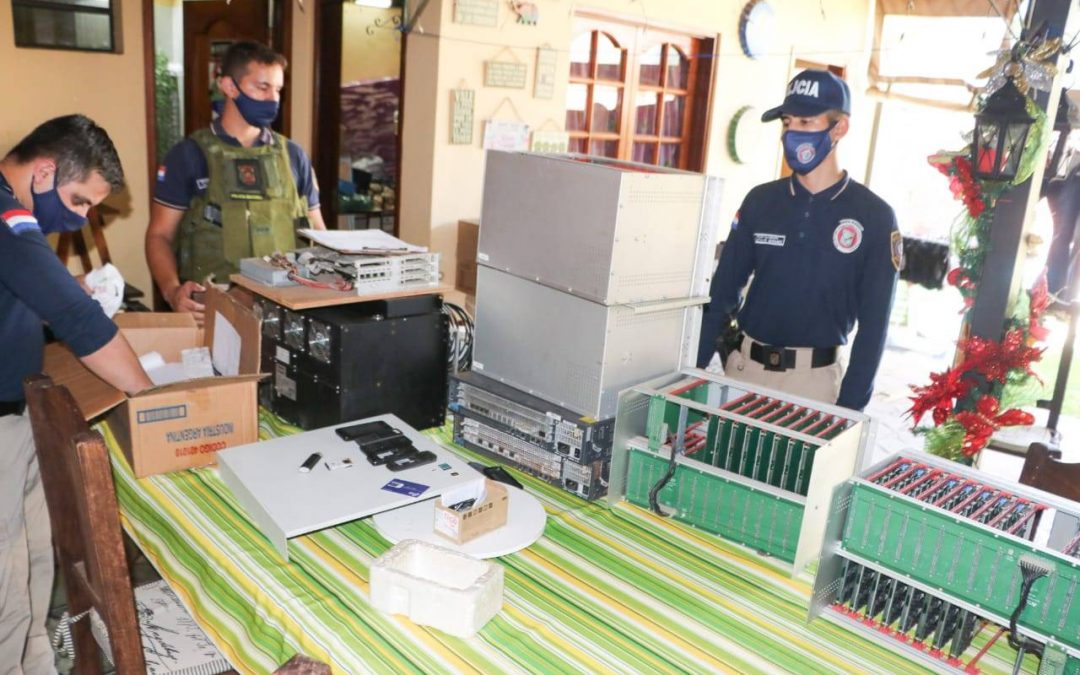 Desbaratan sistema de desvíos de llamadas internacionales