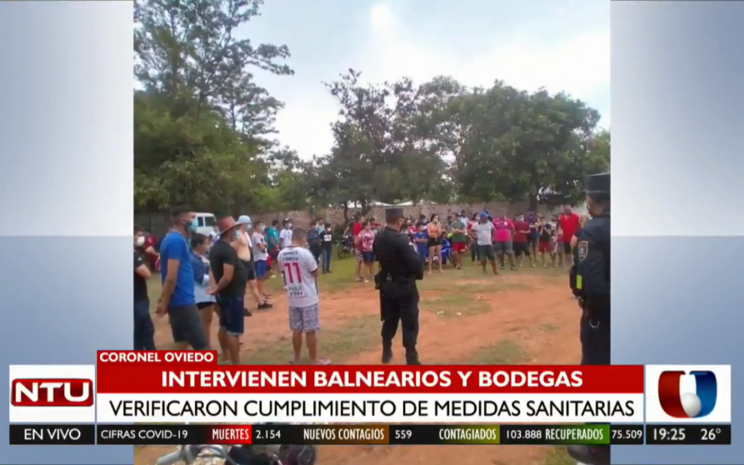 Coronel Oviedo: Intervienen balnearios y bodegas