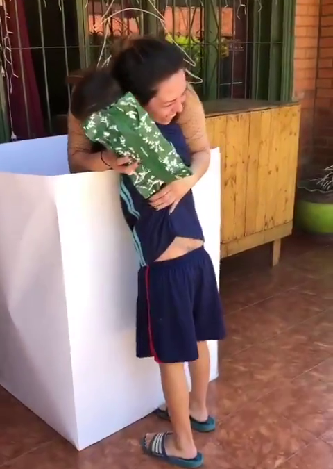 La caja mágica que recibió Iann fue viral