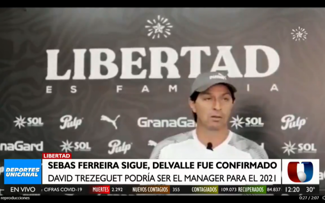 Garnero fue presentado como nuevo entrenador de Libertad