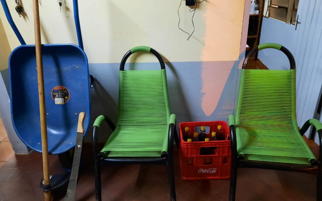 Joven de 21 años saquea una obra de construcción