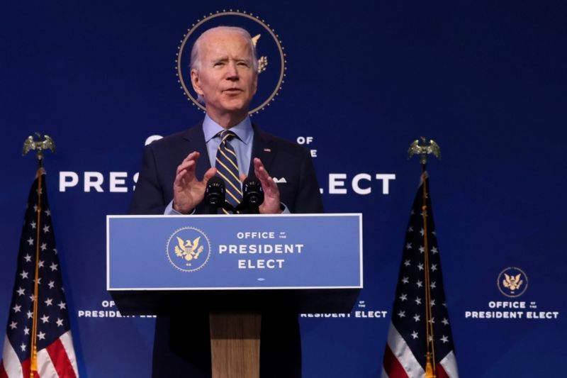 Joe Biden asumirá la presidencia de los Estados Unidos