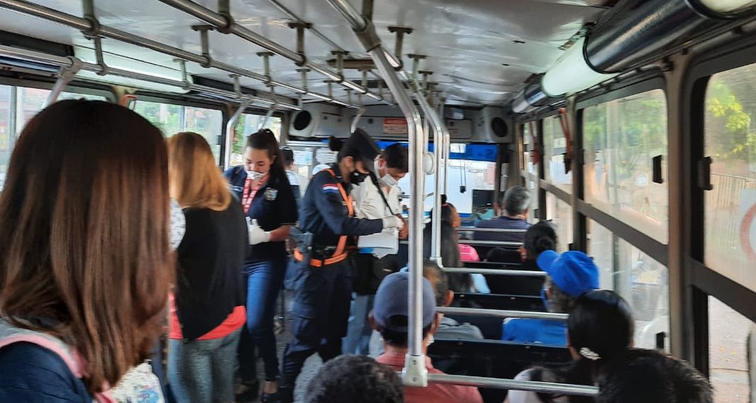Covid-19: Policía Nacional realiza campaña para promover uso de tapabocas