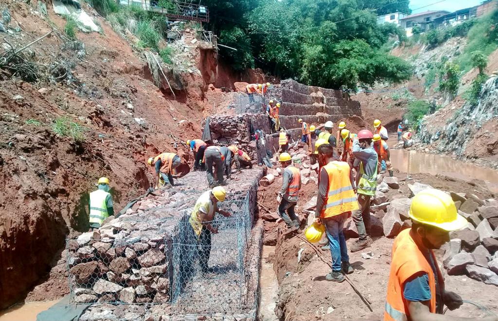 Chacarita: obras en cauce Antequera y Tacuary beneficiarán a 1.000 familias