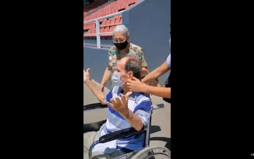 Conmovedor video del abuelo que conoció la Nueva Olla