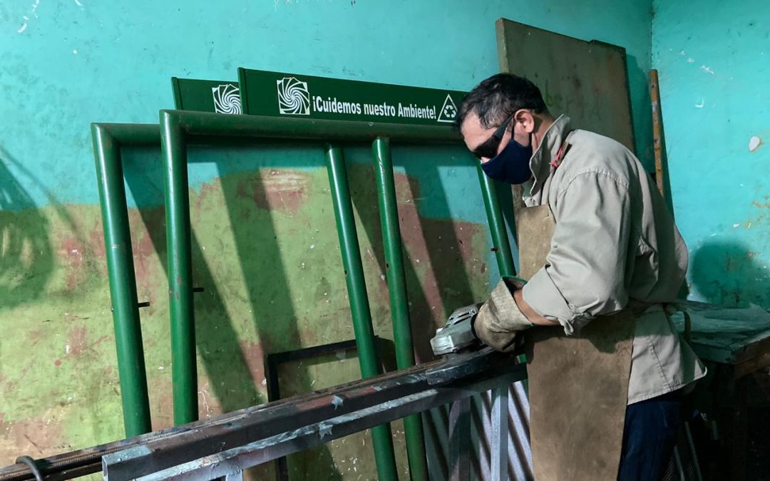 Cereso: interno progresa en su propio taller de herrería