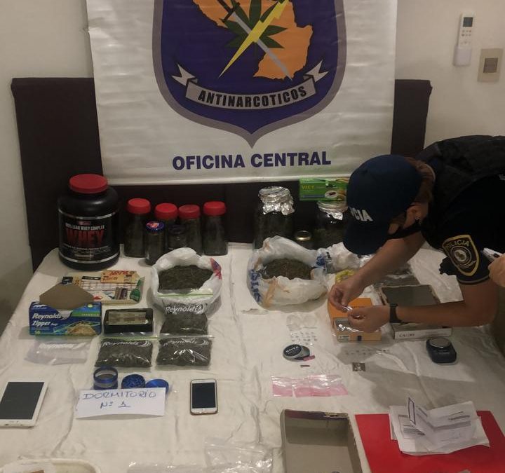 Incautan cocaína rosada, costosa y exclusiva en el microcentro de Asunción