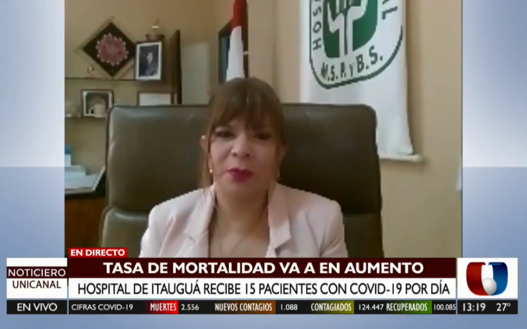 Coronavirus: 15 pacientes por día ingresan al Hospital de Itauguá