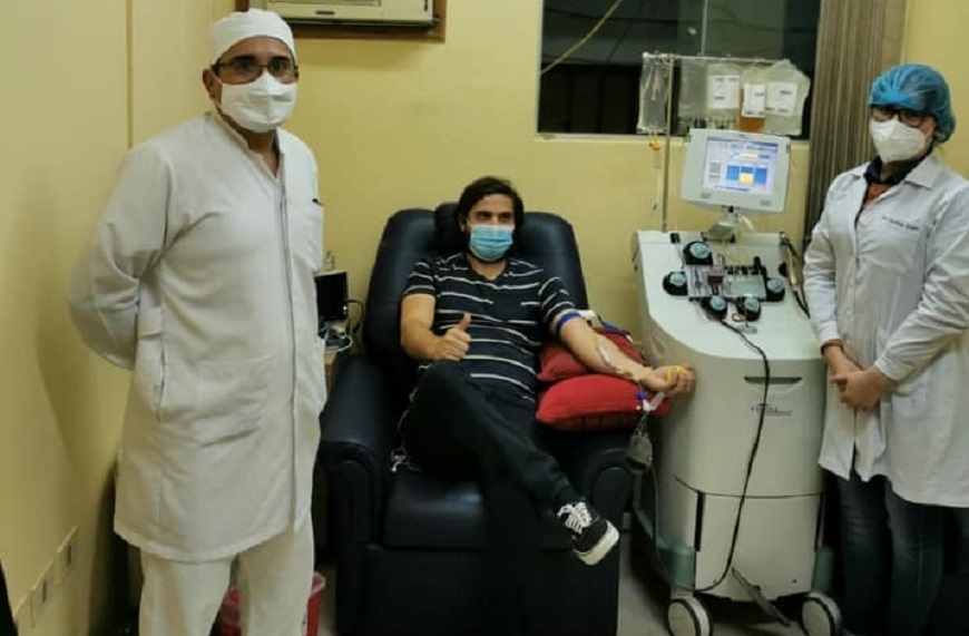 Covid-19: Terapia con plasma reduce ocupación de camas en UTI