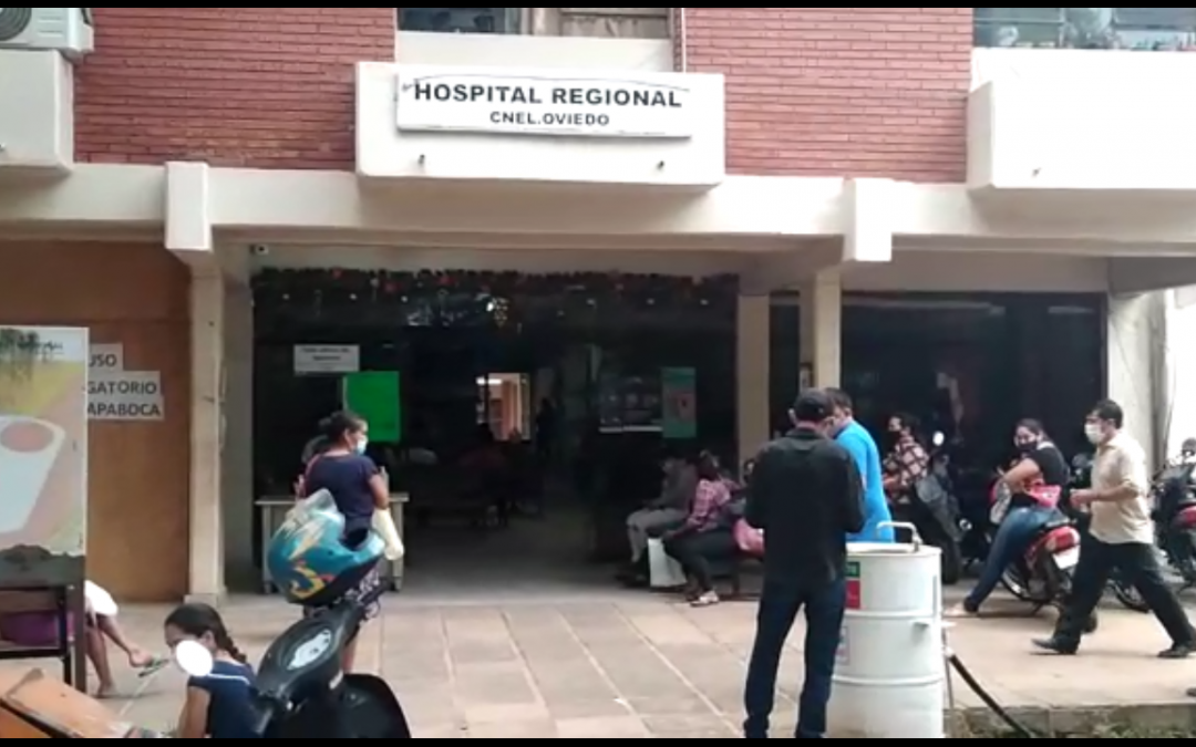 Hospital de Coronel Oviedo: Camas de UTI 100% ocupadas