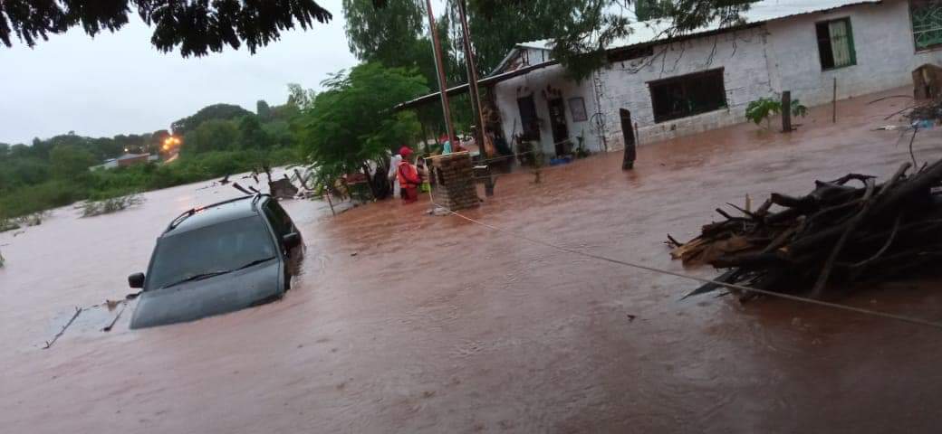 Este domingo se registraron importantes cantidades de agua caída