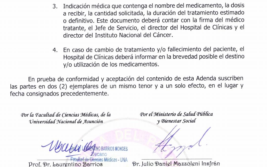 Salud modifica convenio con Clínicas para proveer medicamentos