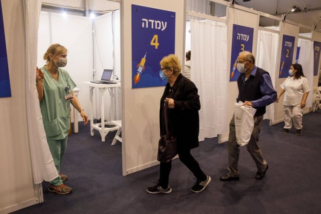 Covid-19: Israel ya vacunó al 90% de su población mayor de 60 años
