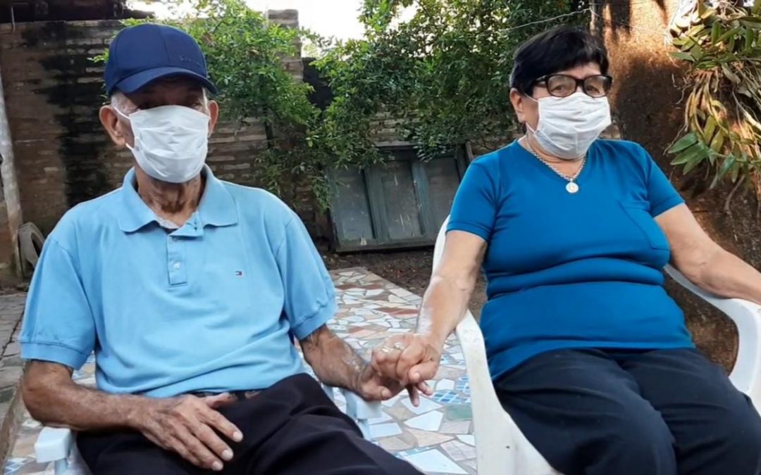En San Pedro, una pareja cumple 59 años de casados