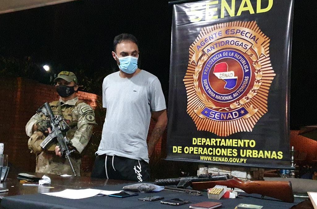 Cae presunto integrante del Comando Vermelho