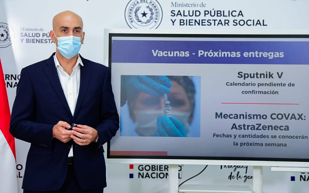 El primer lote de vacunas Sputnik V, llegará esta tarde