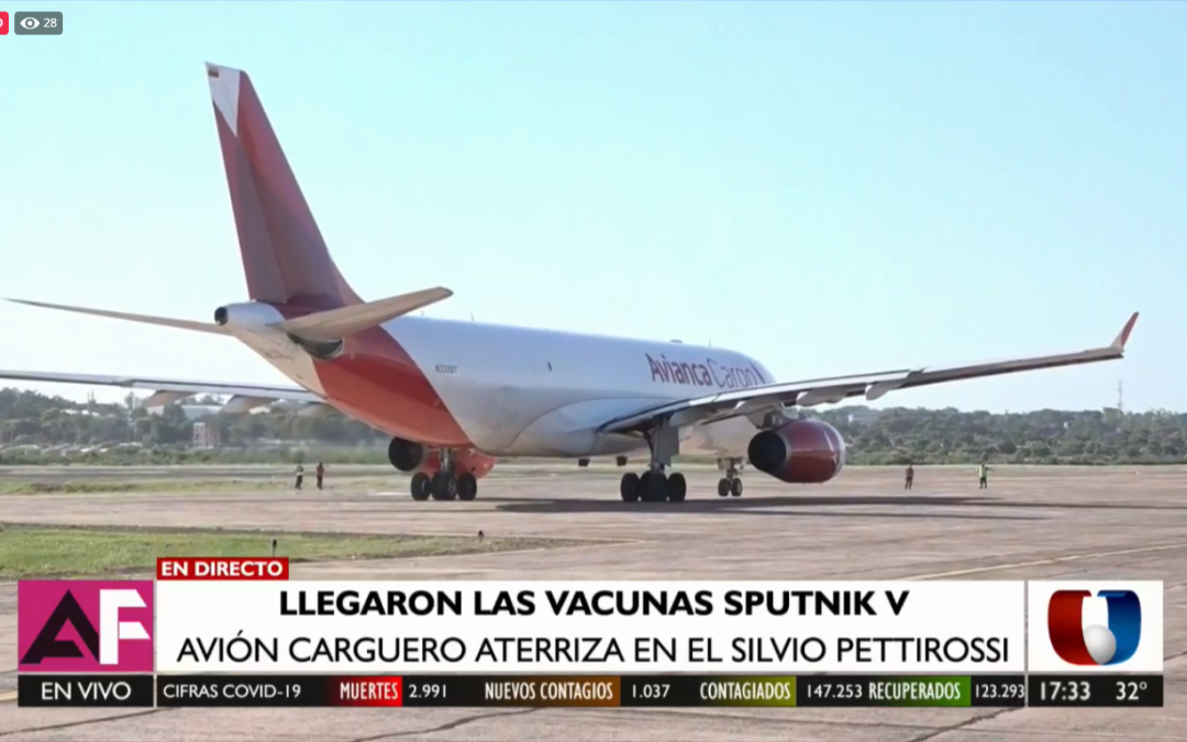 ¡Llegaron las vacunas contra el coronavirus!