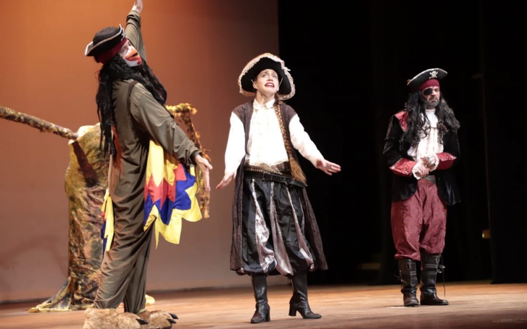 “Piratas y el tesoro perdido”, una obra para disfrutar en familia