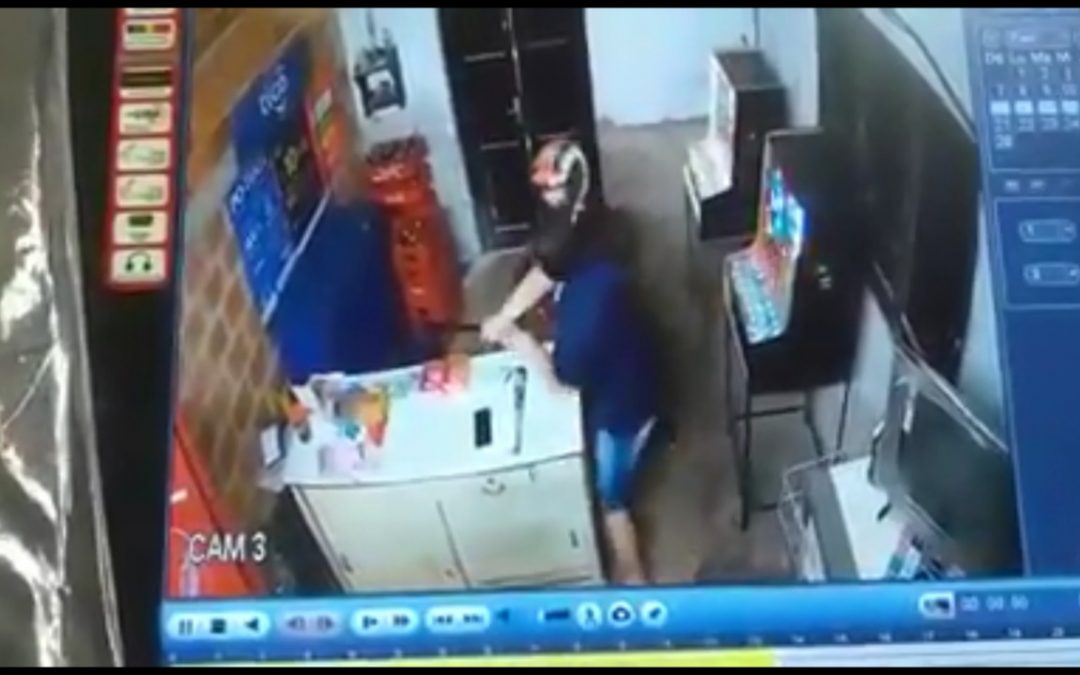 Trabajador frustró robo y redujo a ladrón