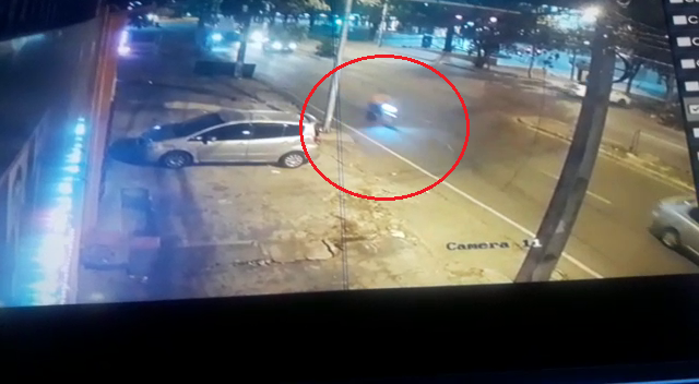 Imprudencia y exceso de velocidad sobre Félix Bogado