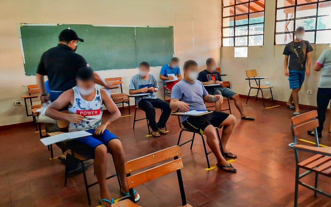 Adolescentes infractores inician clases en Itauguá