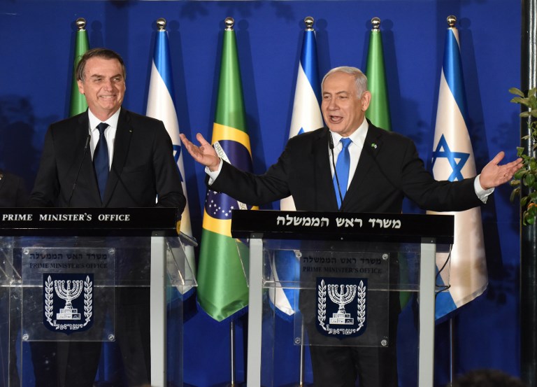 Israel coopera con Brasil en tecnología y seguridad