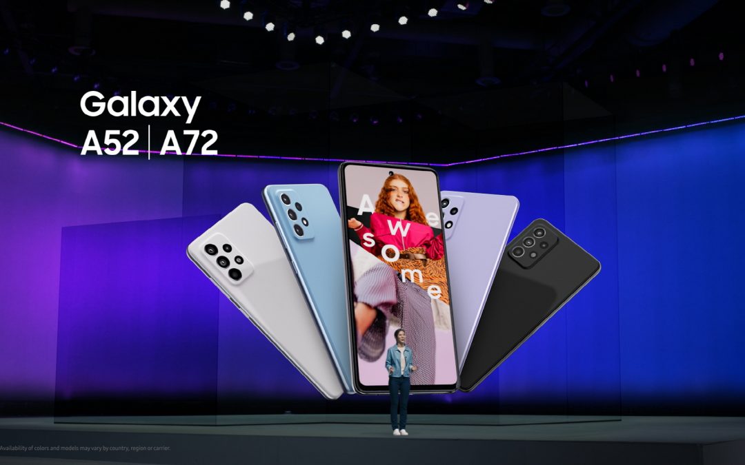 Presentan los Galaxy A52, A52 5G y A72