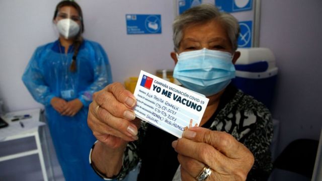 Chile completó una nueva etapa de vacunación contra el Covid-19